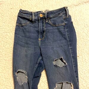 Curvy, high rise, gene leggings, Hollister